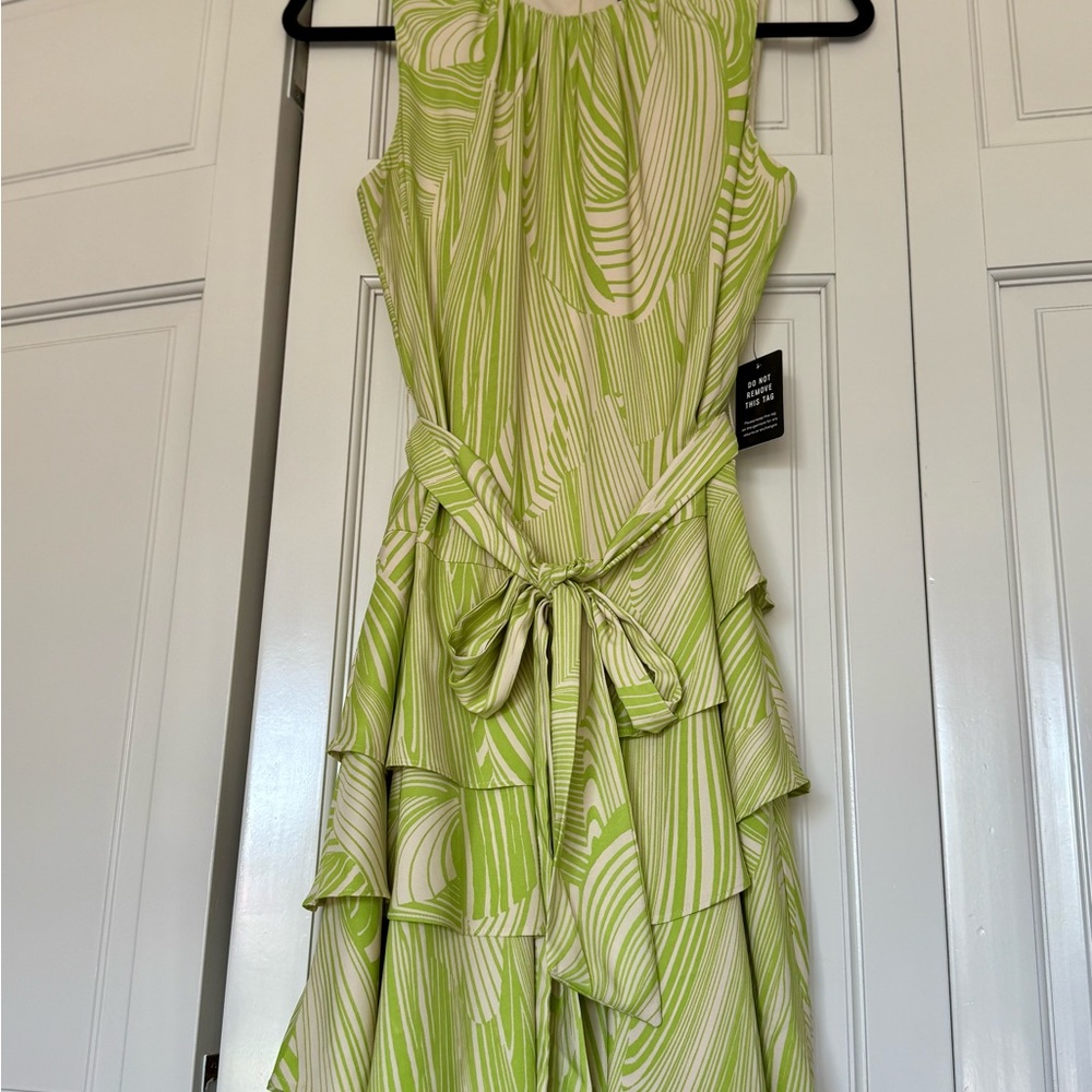 NWT Express tiered ruffle dress